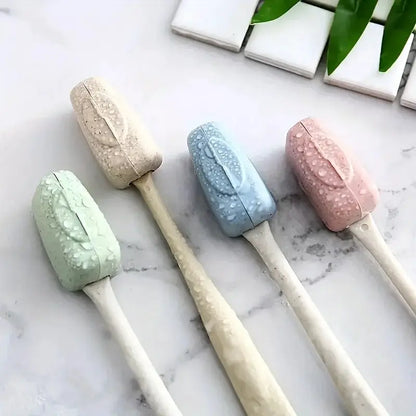 PureGuard Travel Toothbrush Head Covers Set Four Portable Protective Covers With Smart Vent